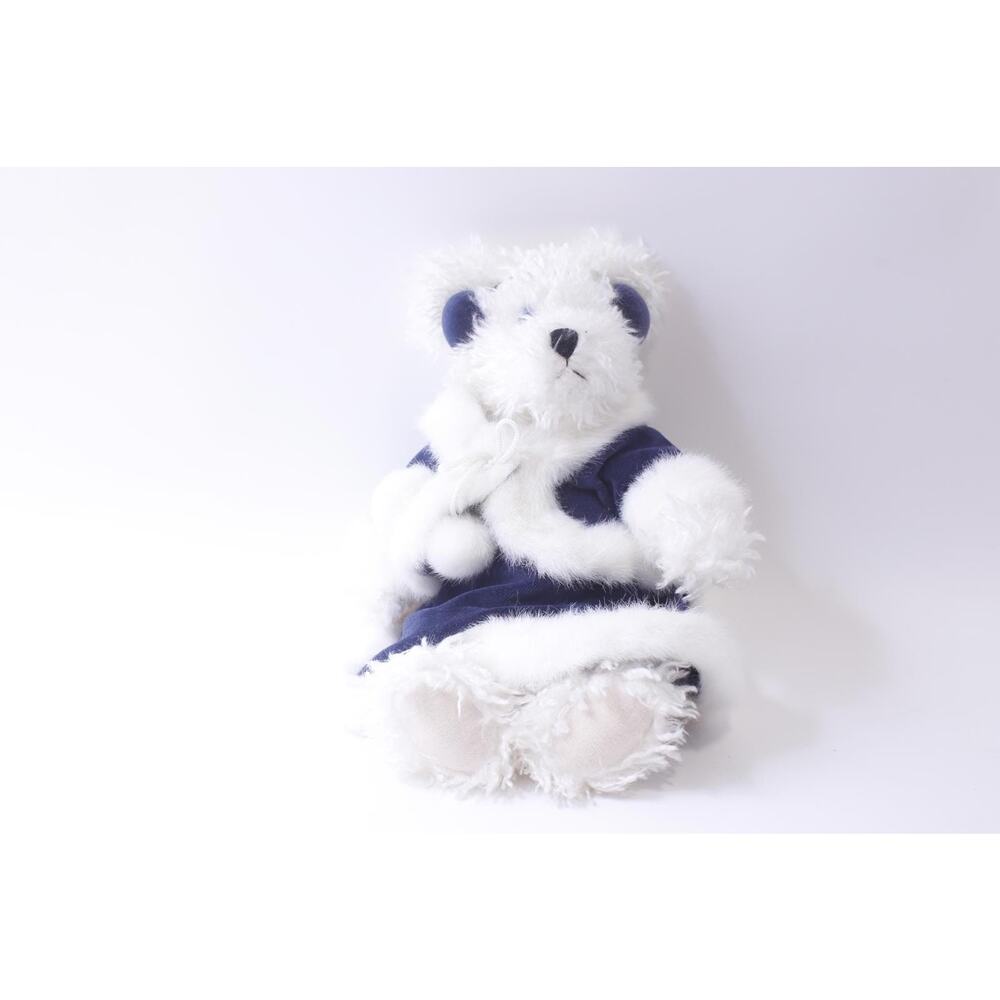 Boyds Bears, Plush, Stuffed Animal, Blue Coat, Christmas, 241111-DIM M-07-06